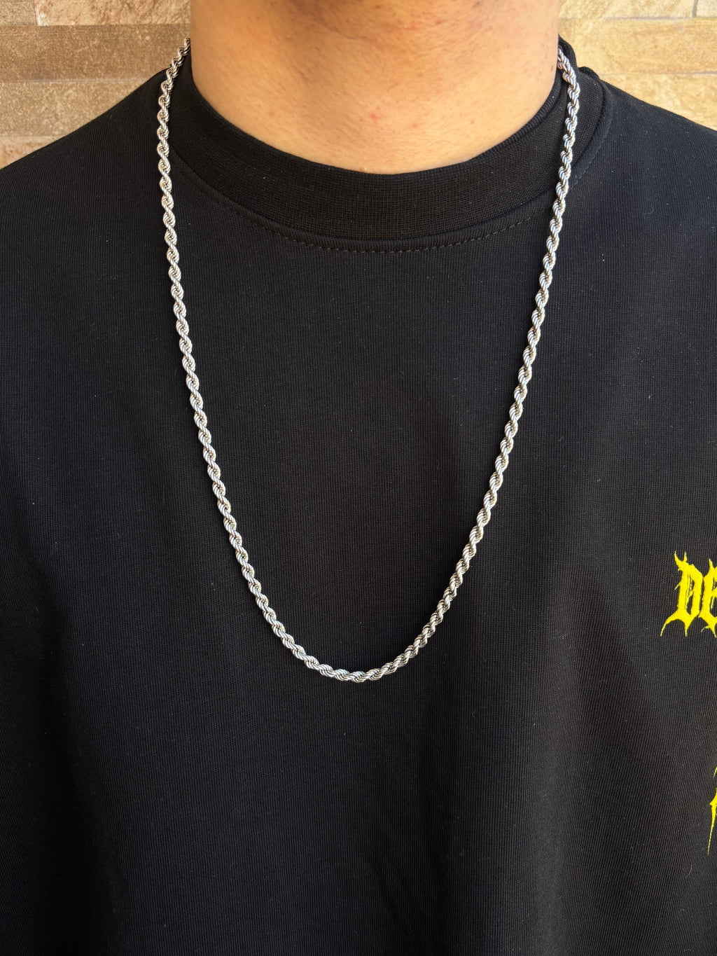 Collana funetta argento 925