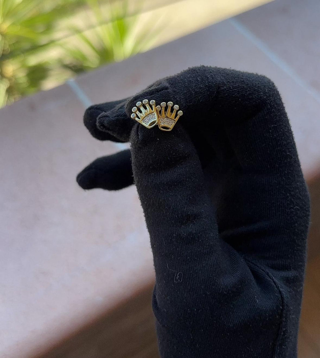 Orecchini crown