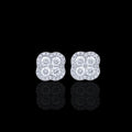 Orecchini cleef argento 925