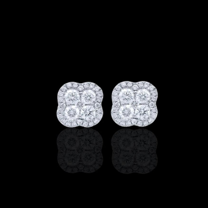 Orecchini cleef argento 925